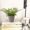 2PCS Fake Plants Potted Artificial Plants Greenery Faux Fern Eucalyptus Décor Plant for Indoor Home Office Bathroom Harmhouse Decoration